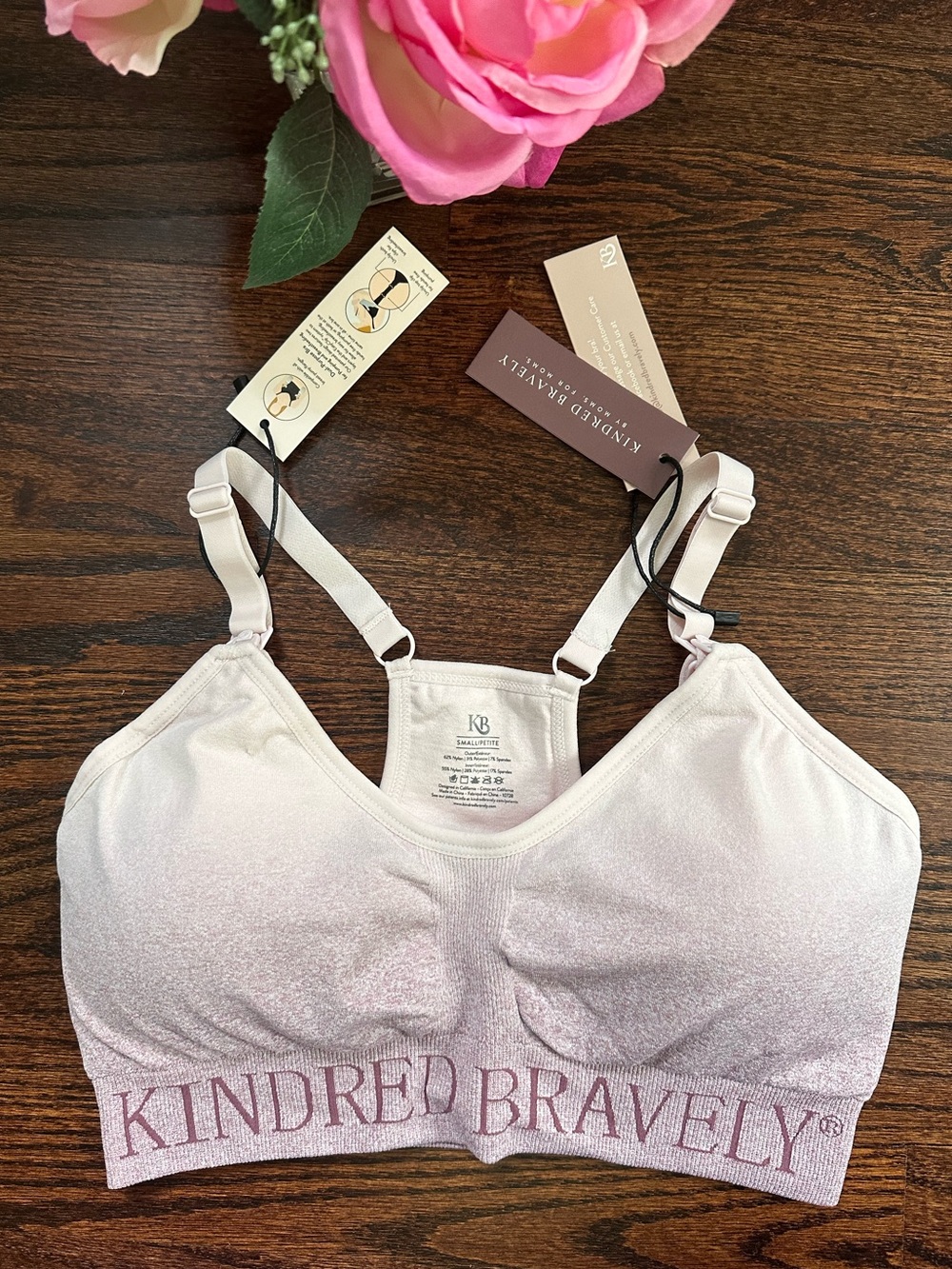 NWT Kindred Bravely Sublime Pumping & Nursing sports bra, size S